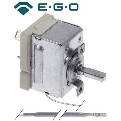 Termostat 50-310 °C, bulb ø 4 x 111 mm, capilar 1000 mm - 390821