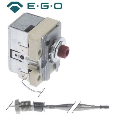 safety thermostat 245 °C, 1-pole 1NC, probe ø 6 x 78 mm, capillary pipe length 700 mm