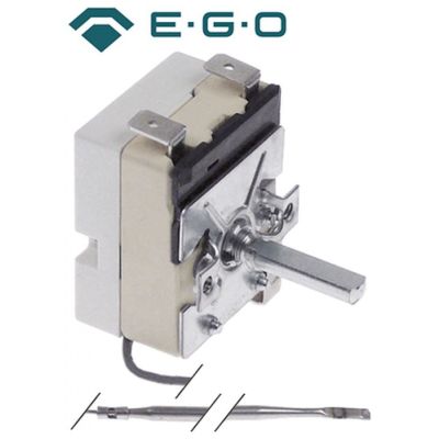 thermostat temperature range 50-291°C 1-pole 1NO probe ø 3mm probe length 160mm
