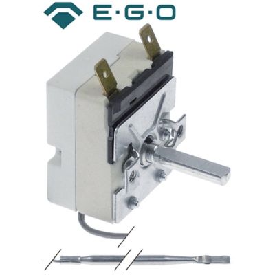 thermostat 71-90 °C, 1-pole, probe ø 3,1 mm, probe length 201 mm