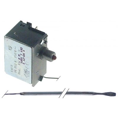 Termostat de siguranta temp. 123°C, 16A, ø sonda 3 x 200 mm, fir capilar 920 mm - 390874