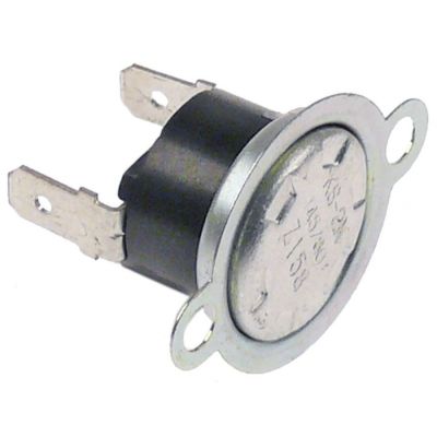 temperature limiter hole distance 23,5 mm switch-off temp. 62,8 °C 1NC 10 A 240 V