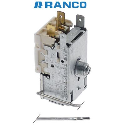 thermostat probe ø 2mm capillary pipe 2000mm type K59L1045 icemaker Ranco