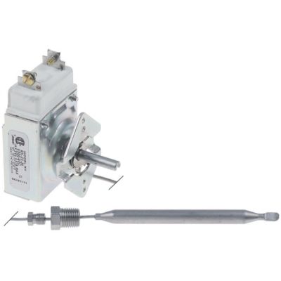 thermostat t.max. 190,6°C 1-pole 1NO 0,67A probe ø 9,5mm probe L 120mm capillary pipe 870mm