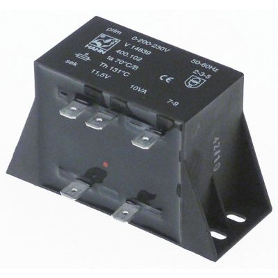 transformer primary 230VAC secondary 10VA
