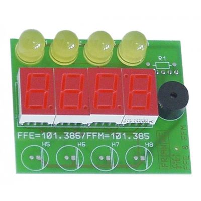 display for fryer