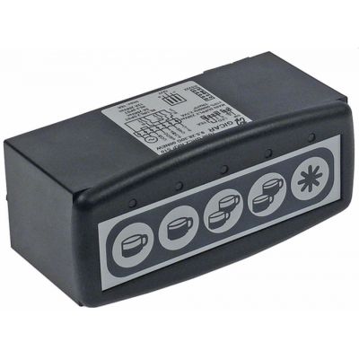 Tastatura cu 5 butoane 1d5e GRCZ NKP S10, 117 x 45 mm, Expobar 60100020, Gicar 9.5.28.30 - 400655