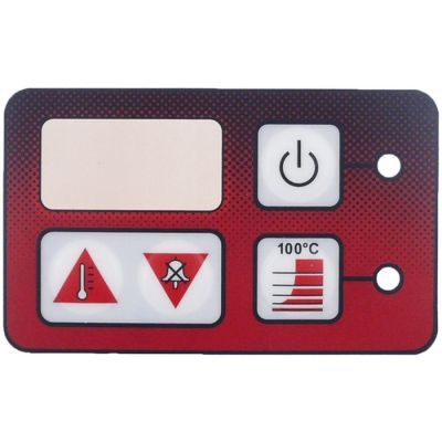 keypad foil for fryer L 97mm W 60mm