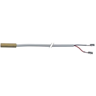 Senzor de temperatura NTC 100 kOhm la 20°C, cablu PVC de 3 m, bulb ø 7x25 mm - 400714