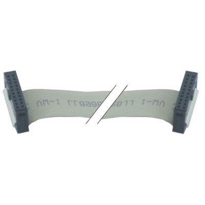 ribbon cable 20 -pole L 1000 mm plug type raster size 2,54 mm