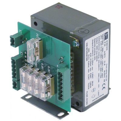 transformer primary 200/208/220/230/240/250V secondary 4.2/10.7/21V 162VA 50/60Hz