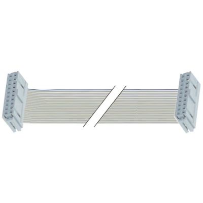 ribbon cable 20 -pole L 1800 mm plug type raster size 2,54 mm