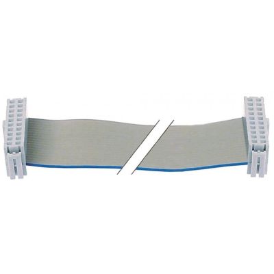 ribbon cable 20 -pole L 800 mm plug type raster size 2,54 mm
