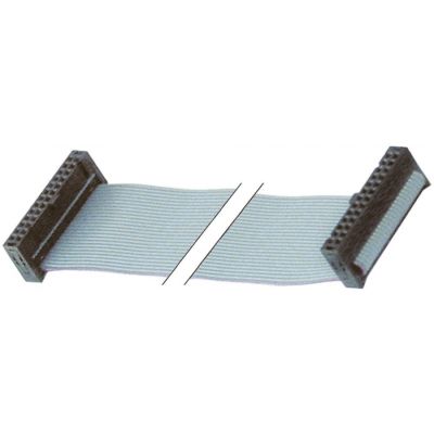 ribbon cable 26 -pole L 100 mm plug type raster size 2,54 mm