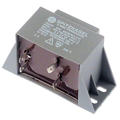 transformer primary 230V secondary 9V 3,8VA