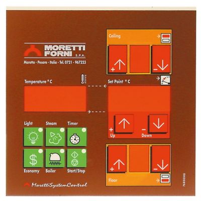 keypad foil brown