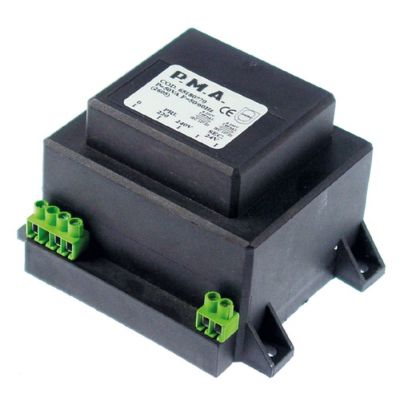 Transformator, primar 220/240 V, 50 VA, secundar 24 V, 2,1 A, 50/60 Hz - 401340