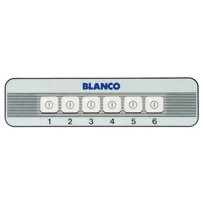 keypad foil 6-fold