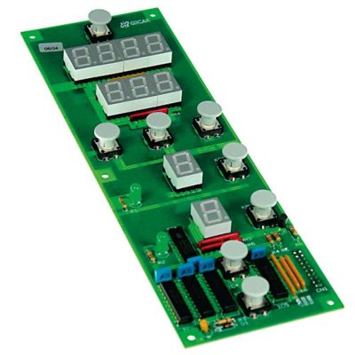 keypad PCB pizza oven with keypad