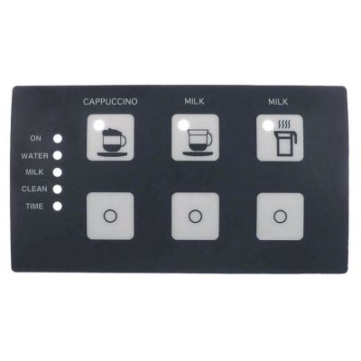 keypad foil milk foamer MilkFoamer buttons 6 for milk foamer