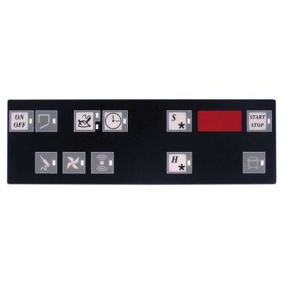 keypad foil blast chiller buttons 11 suitable for ZANUSSI L 237mm W 74mm