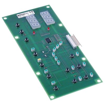 keypad PCB L 252mm W 112mm horizontal
