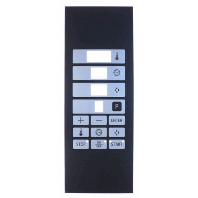 keypad foil L 300mm W 110mm