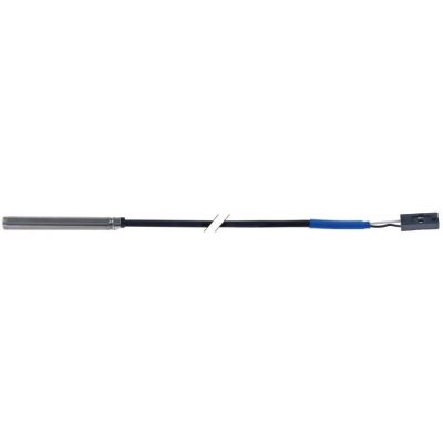 Sonda de temperatura PTC, 2 kOhm, bulb ø 6 x 50 mm, cablu PVC 1,6 metri, pentru evaporator - 402005