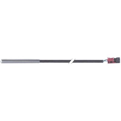 Sonda de temperatura PTC 2 KOhm la +20 ºC, bulb ø 6 x 50 mm, cablu PVC 1,2 metri - 402008