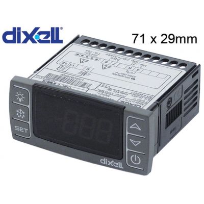 Termostat electronic DIXELL XR10CX, 230 V, montare 71x29 mm, NTC/PTC - 402192