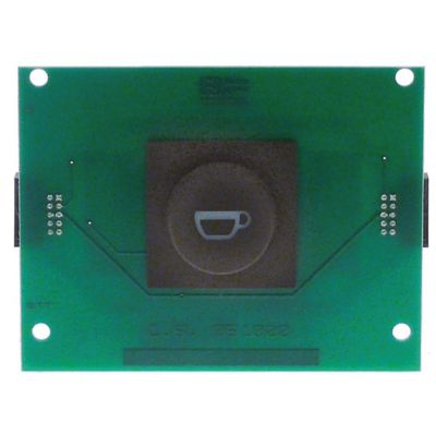 control PCB L 117mm W 90mm with button buttons 1