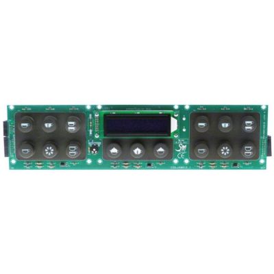 control PCB L 360mm W 90mm with display buttons 15