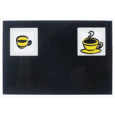 keypad foil buttons 2 L 79mm W 54mm