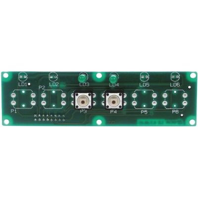 keypad PCB for coffee machine L 123mm W 35mm buttons 2
