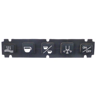 buttons strip buttons 5 L 154mm W 31mm