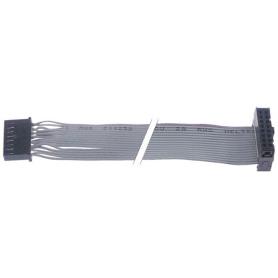 ribbon cable 16-pole L 550mm plug type 2 row coded Qty 1m