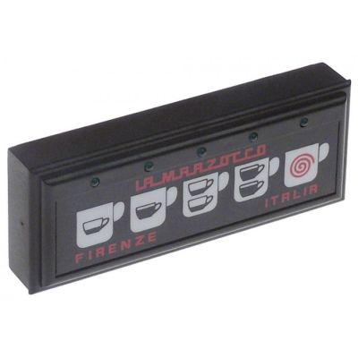 keypad unit buttons 5 suitable for MARZOCCO type 3D5+TEA lighting LED with tea programm