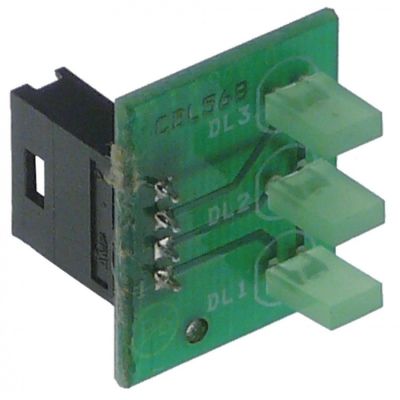 PCB E92 A green LED triple