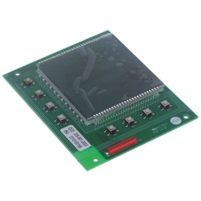 keypad PCB coffee machine B10 HW L 135mm W 110mm with display buttons 8