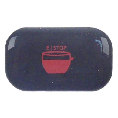 keypad foil black/red buttons 1 suitable for S.V. ITALIA L 32,5mm W 19,5mm