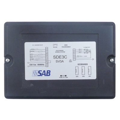 central unit 230V 50/60 3 groups type SDE3S SV30A 50/60Hz