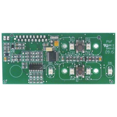 keypad PCB L 84mm W 39mm buttons 2