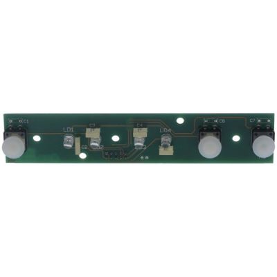 keypad PCB dishwasher 60EBT/C43DE, 3 buttons - 402805