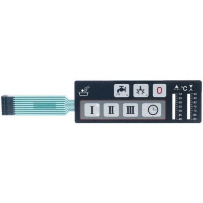 Tastatura-membrana Hobart 324202, Lxl 152 x 52 mm
