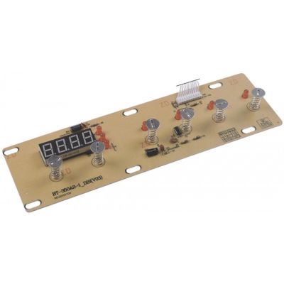 control PCB induction device GIC2035 L 257mm W 75mm edition since 06/2010 buttons 6