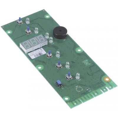 keypad PCB dishwasher LS9 L 195mm W 80mm with display buttons 5