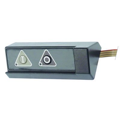 Tastatura feliator cu butoane I-O, 120x48 mm, cablu panglica cu 4 fire - 403002