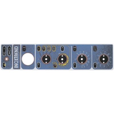 front foil L 496mm W 115mm blue suitable for INOXTREND