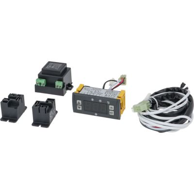 Controler electronic SHANGFANG tip SF-104S-2, alimentare 230V, sonda NTC, cu 2 relee de iesire 2 NO, 30A - 403074