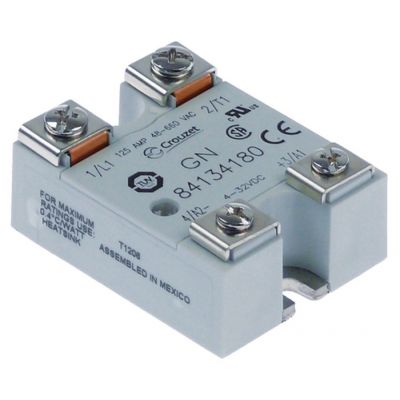 power semiconductor CROUZET 1 phase 125A 48-660V L 57 mm W 44 mm screw type 84134180